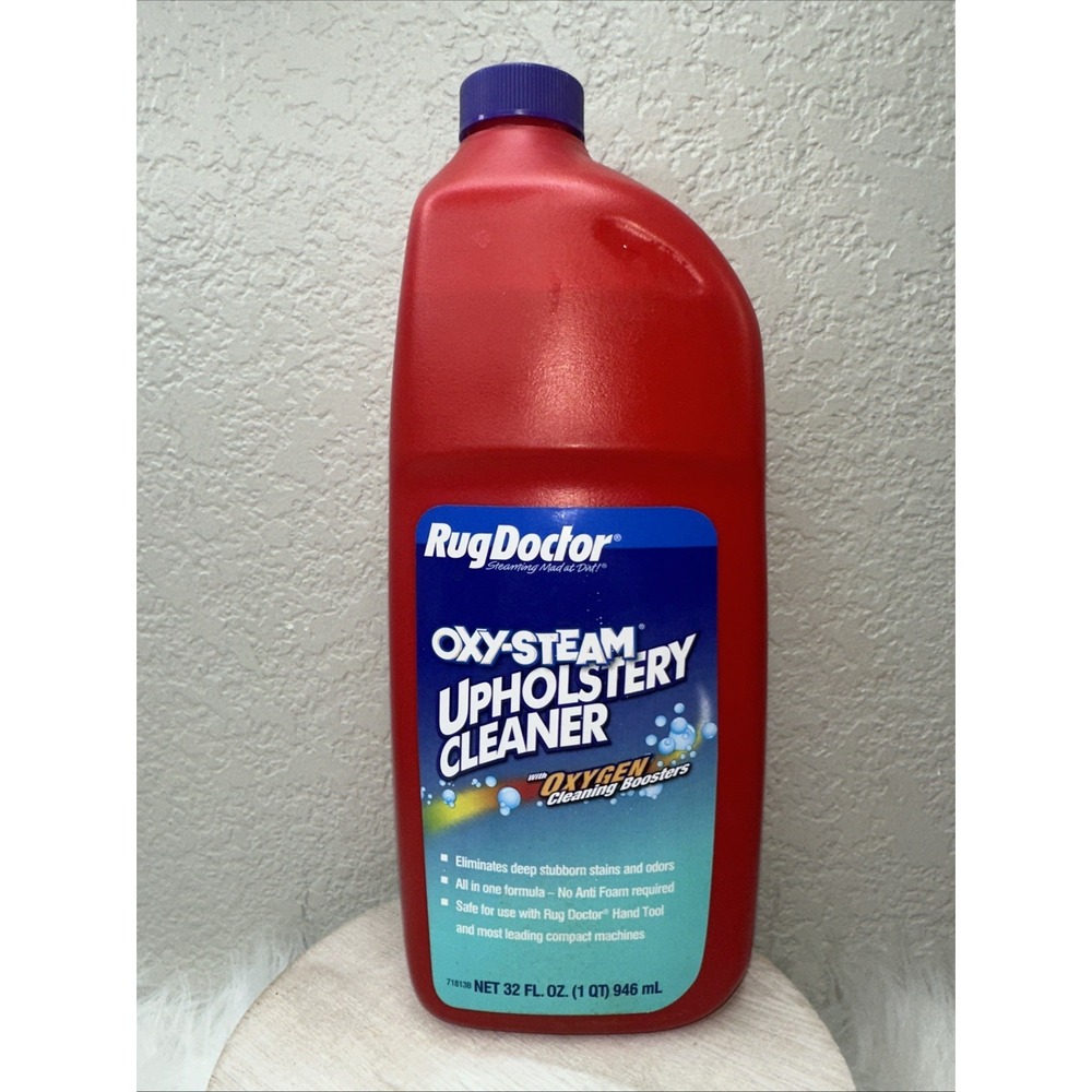 $21 🌙 Rug Doctor Oxy-Steam Upholstery Cleaner NEW 32oz